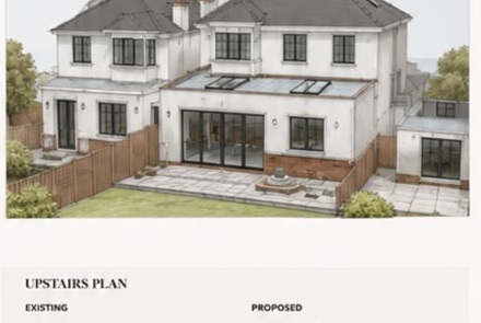 Proposed Bushey house extension